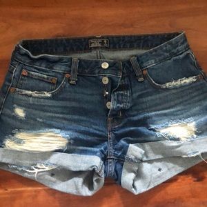 Abercrombie and Fitch Shorts Ames 26 Dark Wash